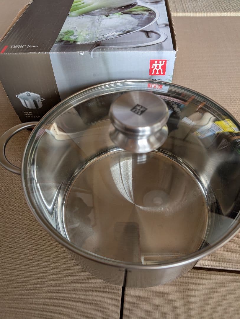 ツヴィリングJ.A.ヘンケルス両手鍋　大鍋