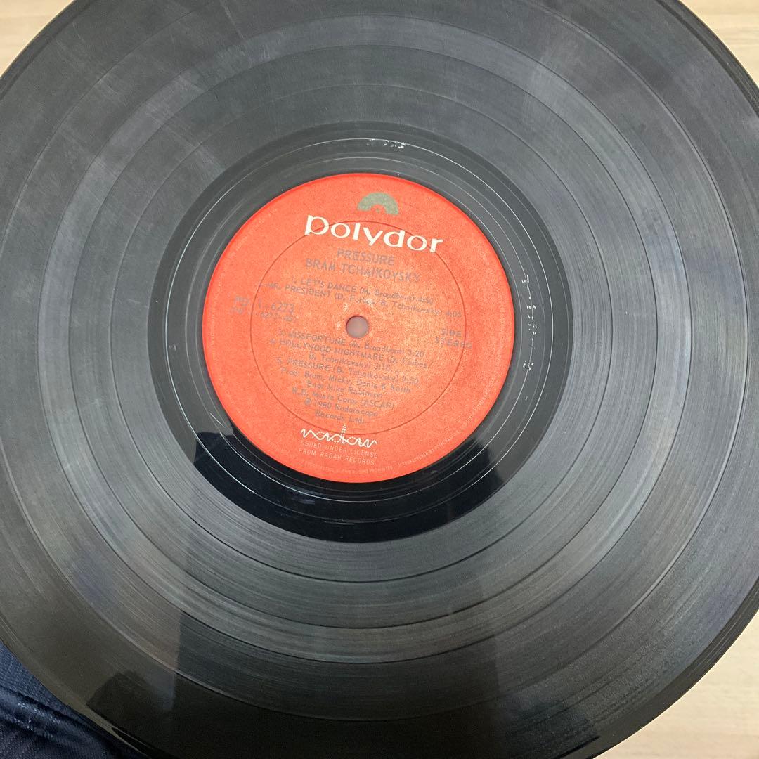BramTchaikovsky Pressureブラムチャイコフスキー　レコード
