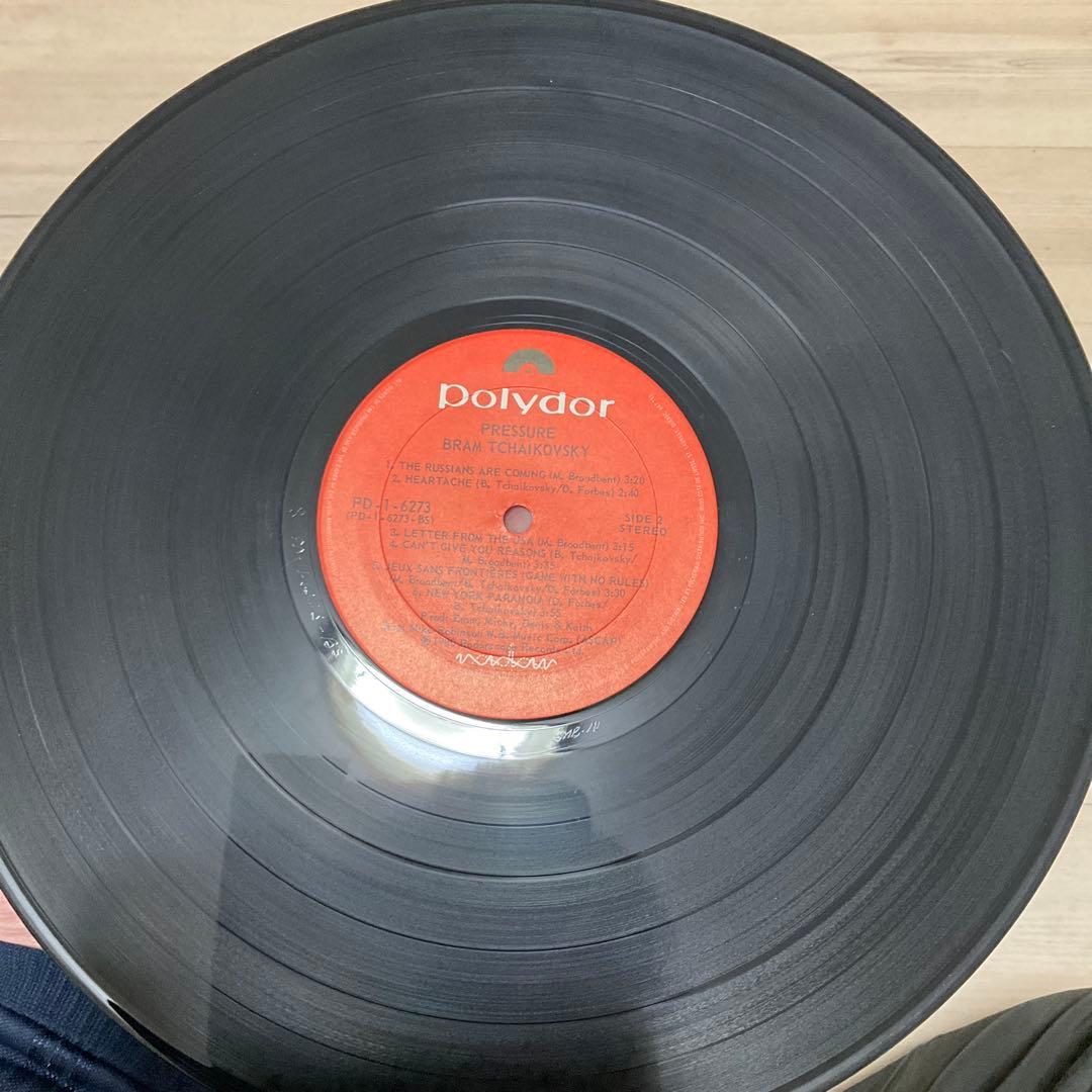BramTchaikovsky Pressureブラムチャイコフスキー　レコード