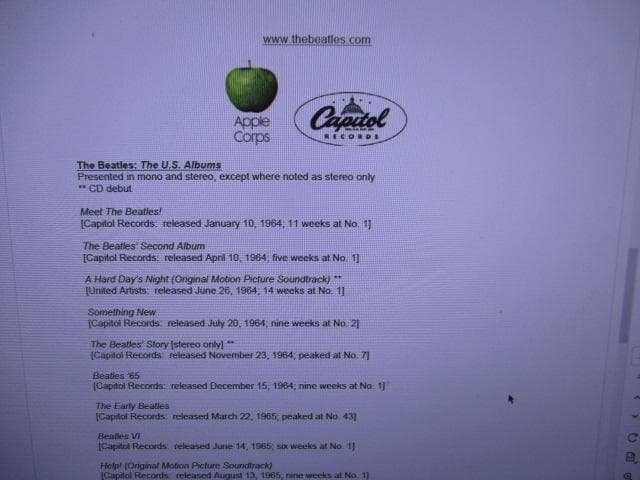 beatles u.s. albums box (RARE!!送料込)