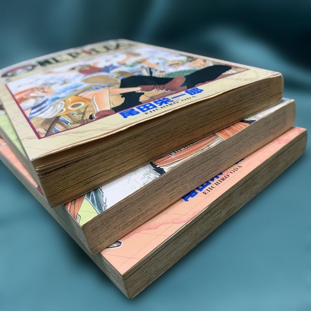 ●ONE PIECE●【初版】•【第1刷り】①②③巻セット《全て初版》古本