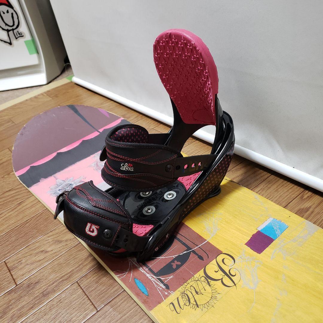 BURTON FEELGOOD LEXA 145cm スノーボードセット