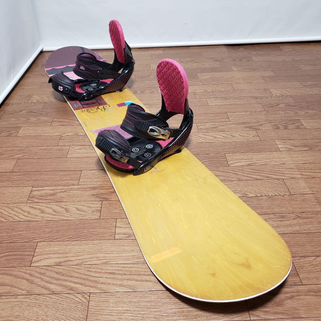 BURTON FEELGOOD LEXA 145cm スノーボードセット
