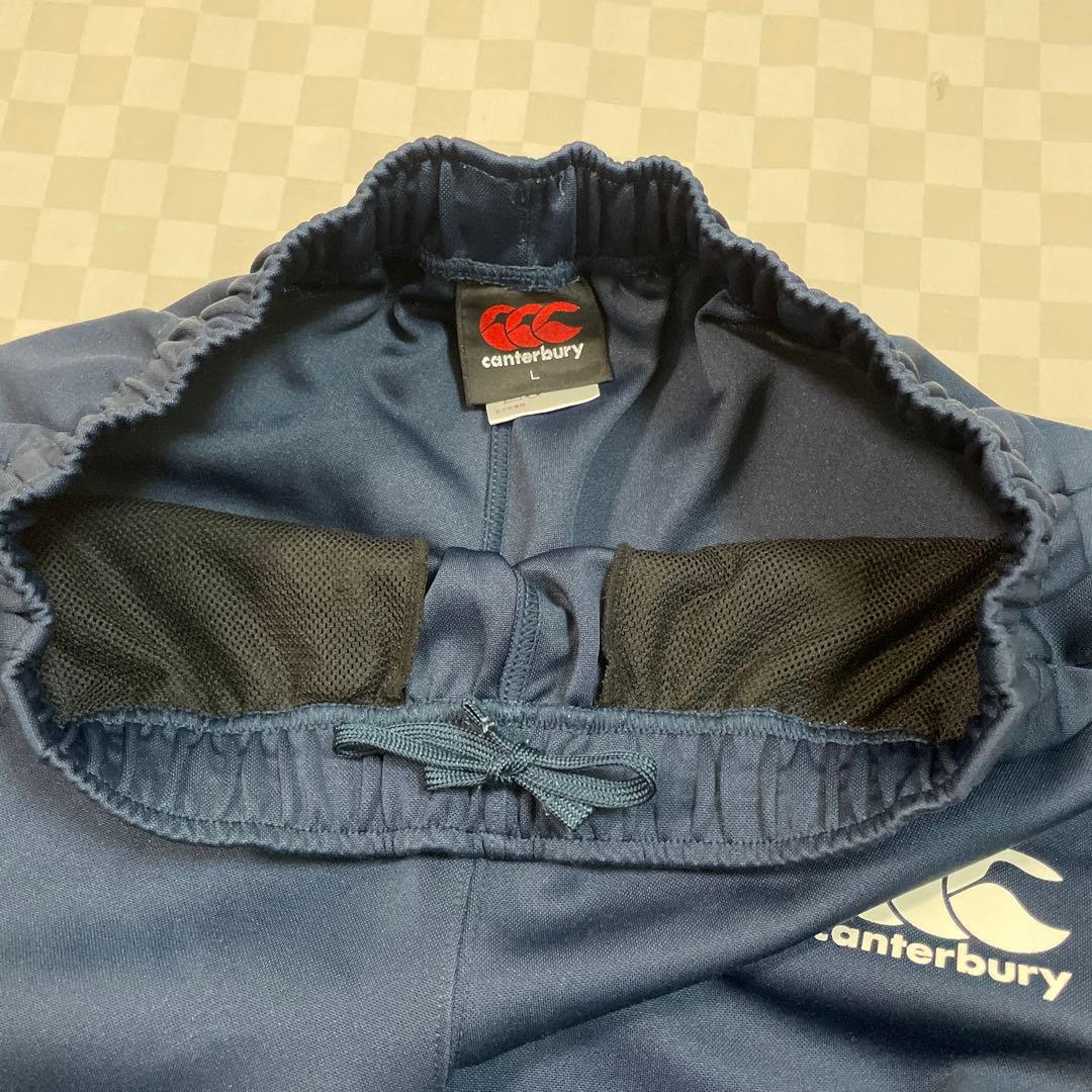 美品　canterbury ジャージ　上下　セットアップ　ネイビー　Lサイズ