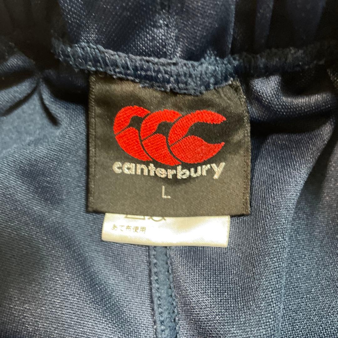 美品　canterbury ジャージ　上下　セットアップ　ネイビー　Lサイズ