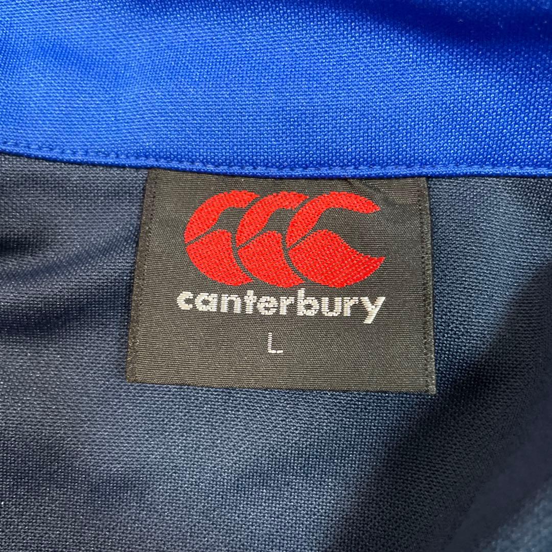 美品　canterbury ジャージ　上下　セットアップ　ネイビー　Lサイズ