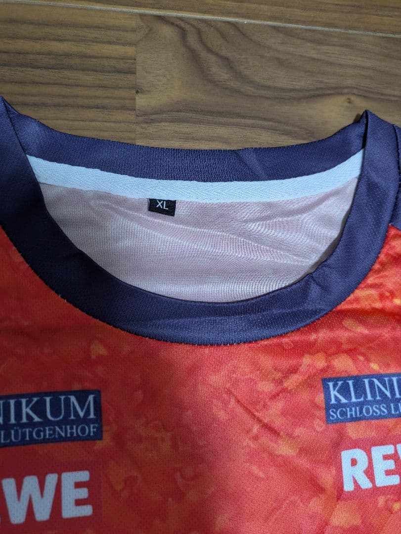 ☆海外リーグ　ユニフォーム　ゲームシャツ　ウェア　ジャージ　限定　オレンジ