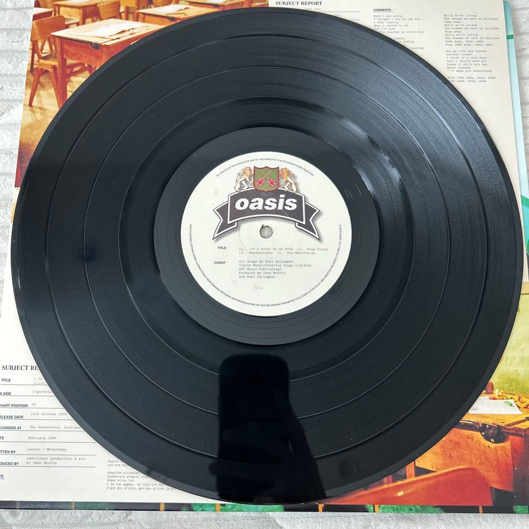 oasis masterplan UKオリジナル 2LPレコード　オアシス