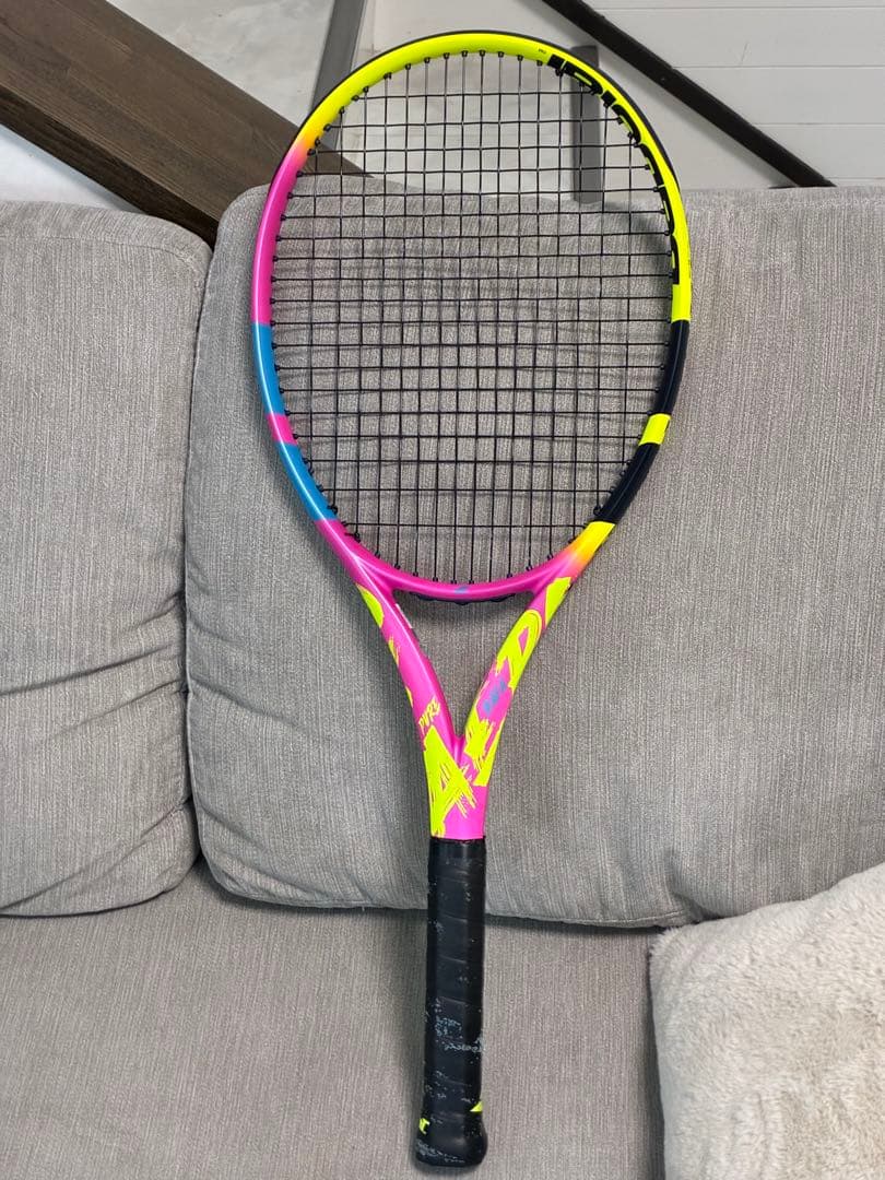 美品バボラピュアアエロラファG2 290g pure aero rafa