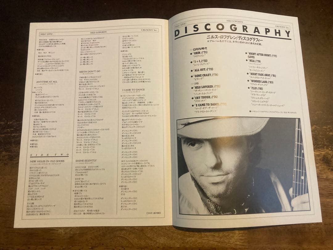 ■高音質国内オリジナルプロモ盤■NILS LOFGREN / ニルスロフグレン◾️