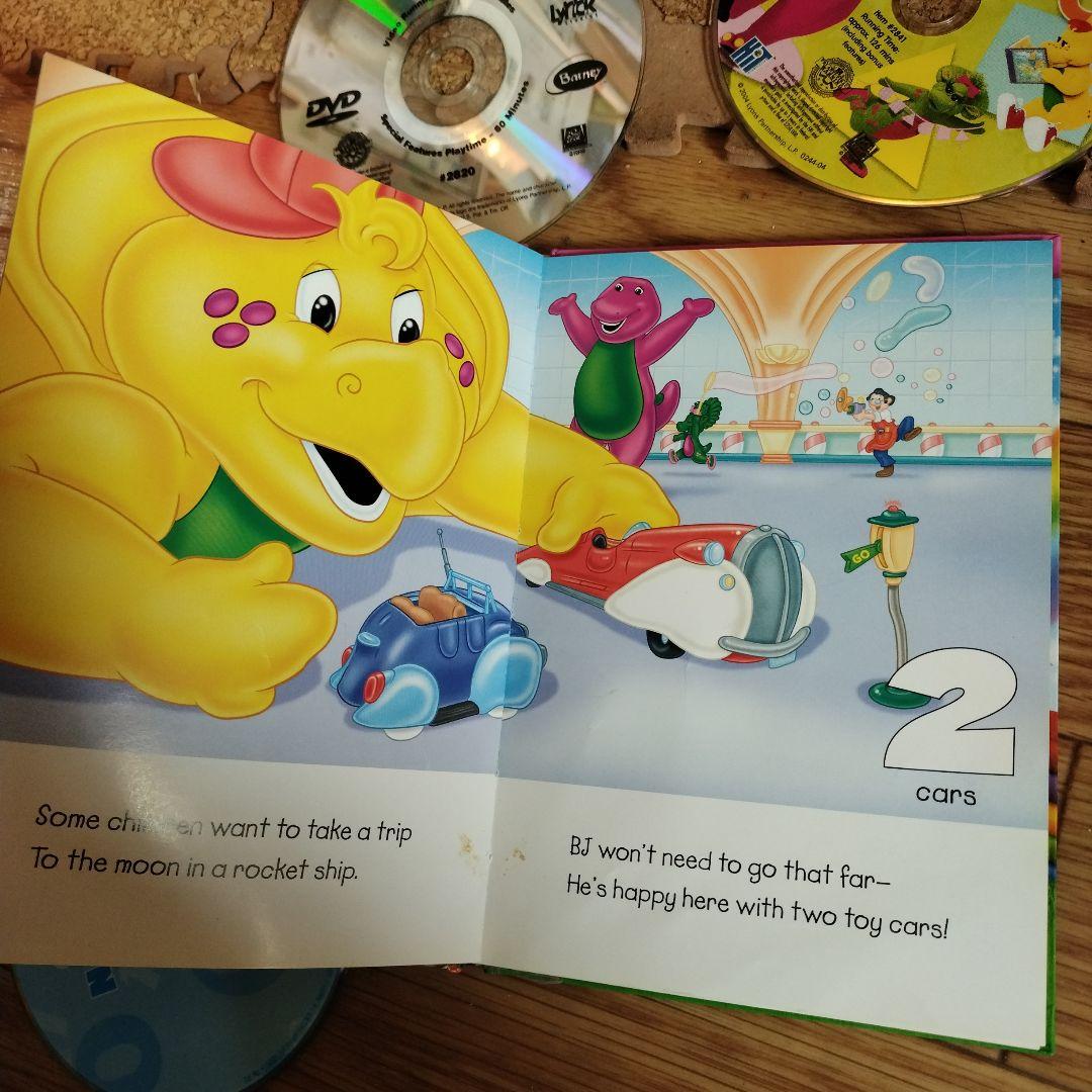 バーニー　barney 英語学習　dvd 絵本セット