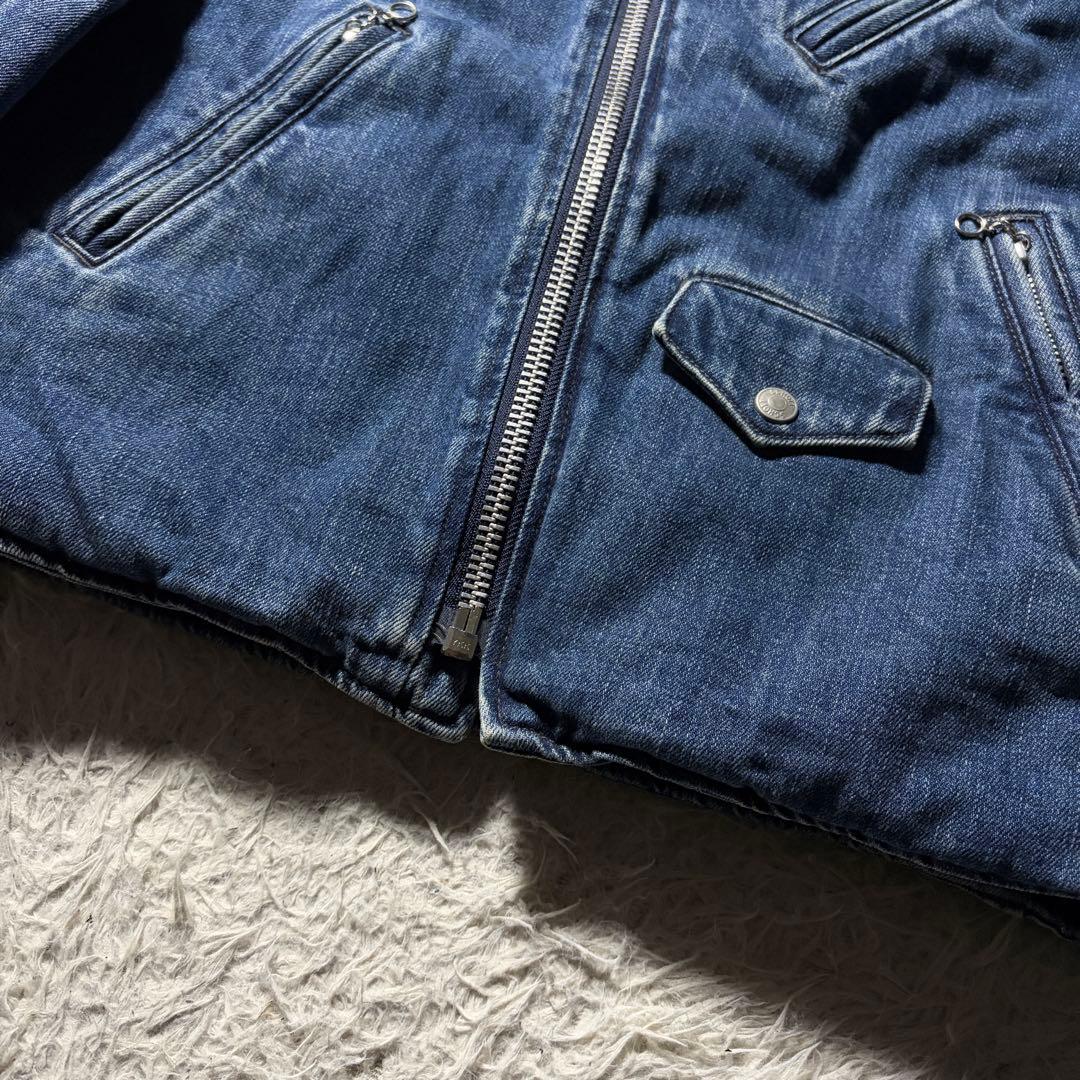 d*t様 【希少】schott デニムジャケット　ライダース　ダブル　L
