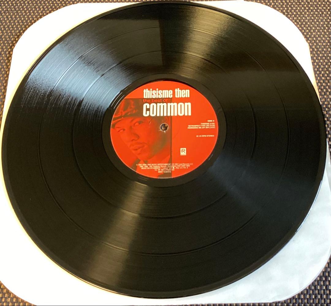 (USED)コモン　THISISME THEN ベスト盤　アナログレコード2枚組