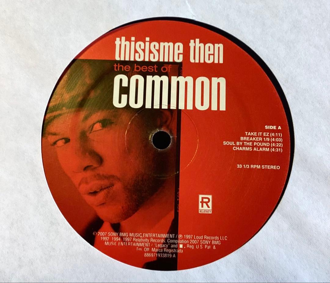 (USED)コモン　THISISME THEN ベスト盤　アナログレコード2枚組