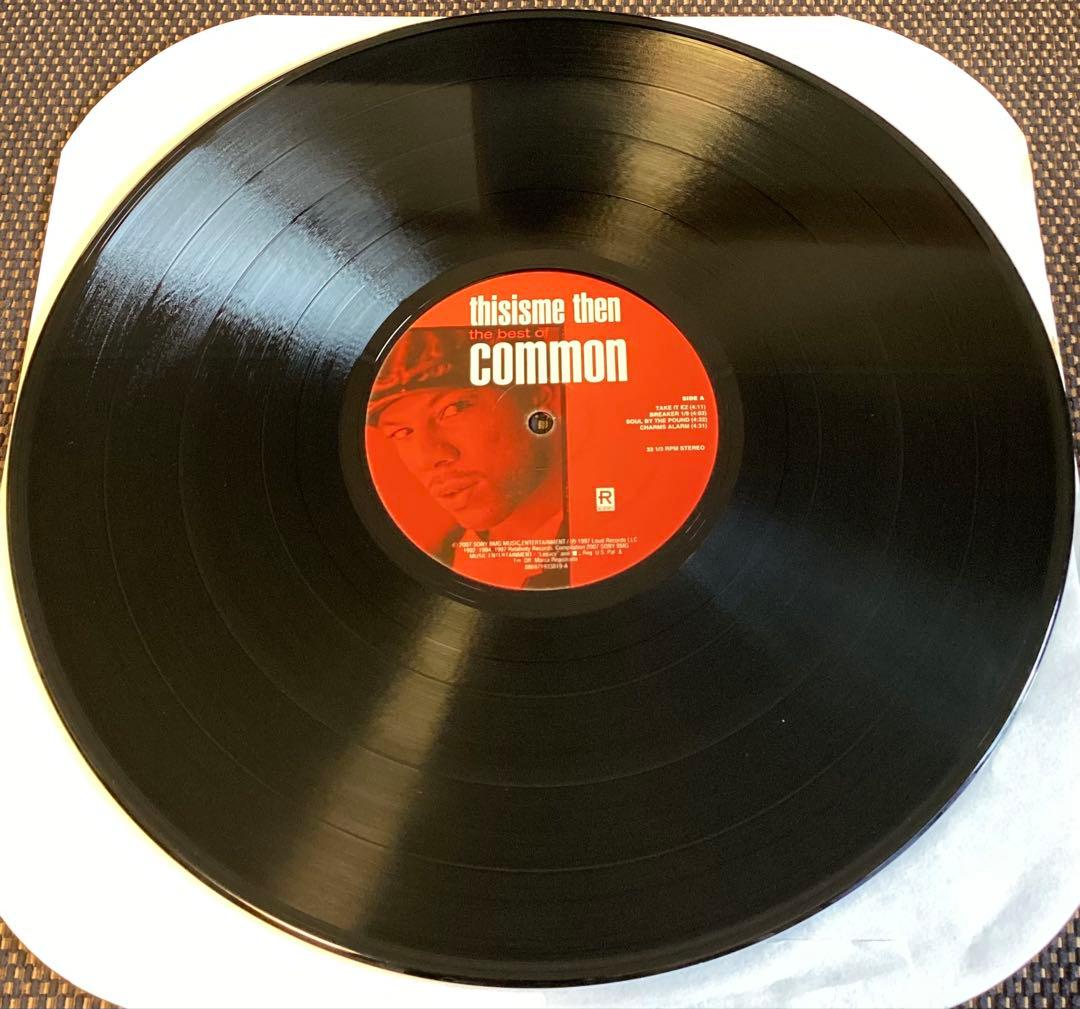 (USED)コモン　THISISME THEN ベスト盤　アナログレコード2枚組