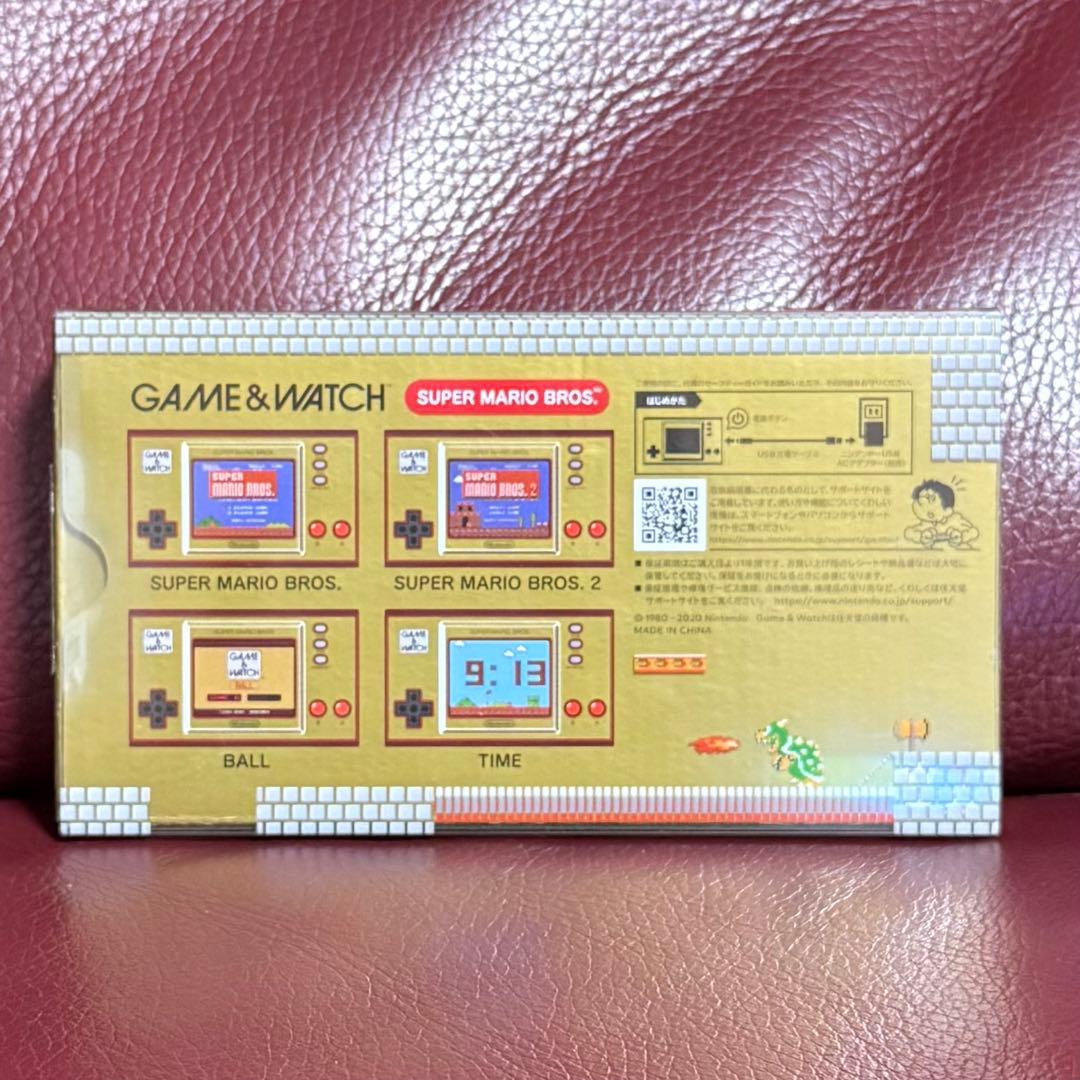 【新品未使用】ゲーム&ウオッチ スーパーマリオブラザーズ