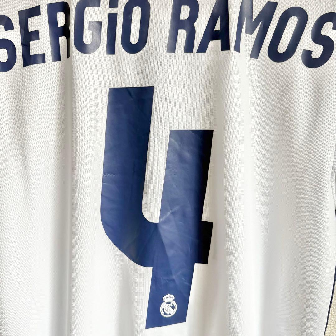【美品】レアル・マドリード ユニホーム セルヒオ・ラモス サイズM