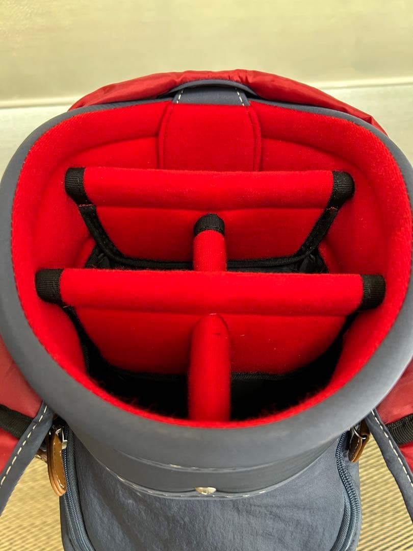 オノフ ネイビー ゴルフキャディバッグ