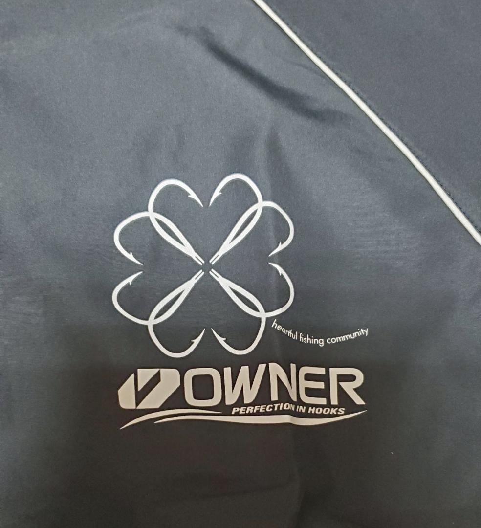 釣具 オーナー ジャンパー ウィンドブレーカー ブラック Lサイズ 非売品