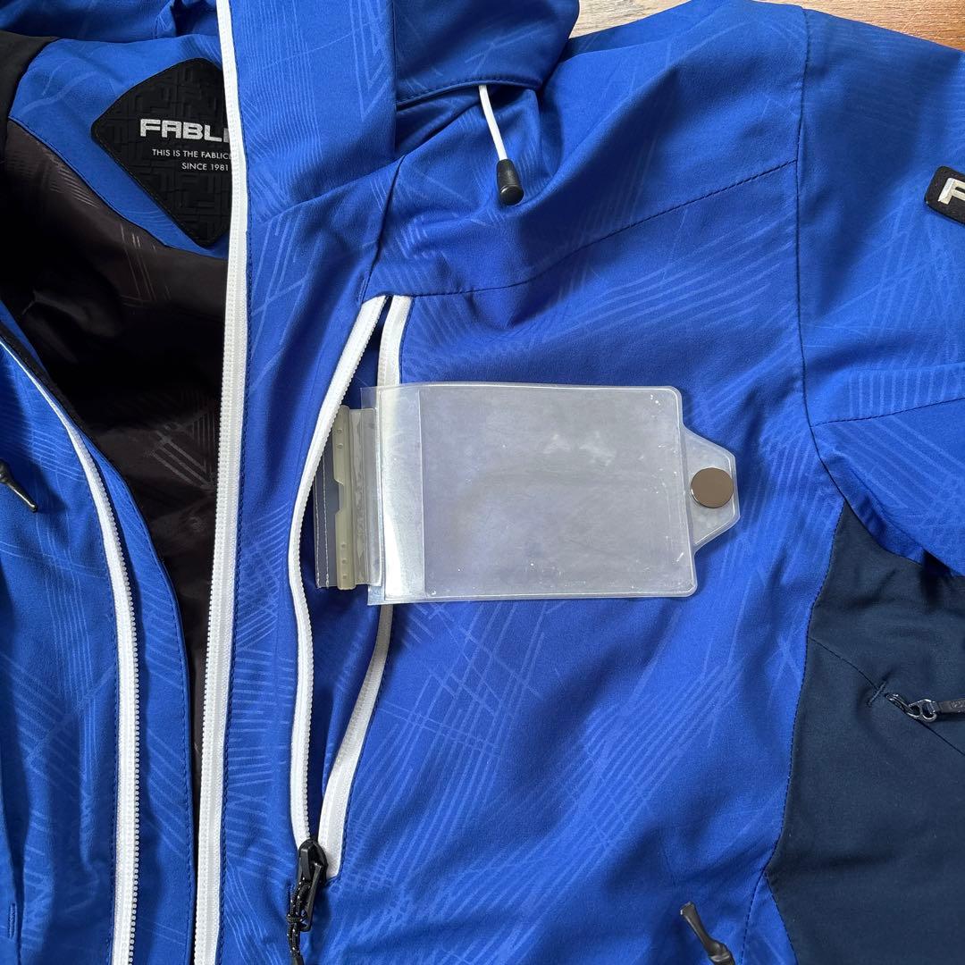 FRABICE フード付きジャケット 青