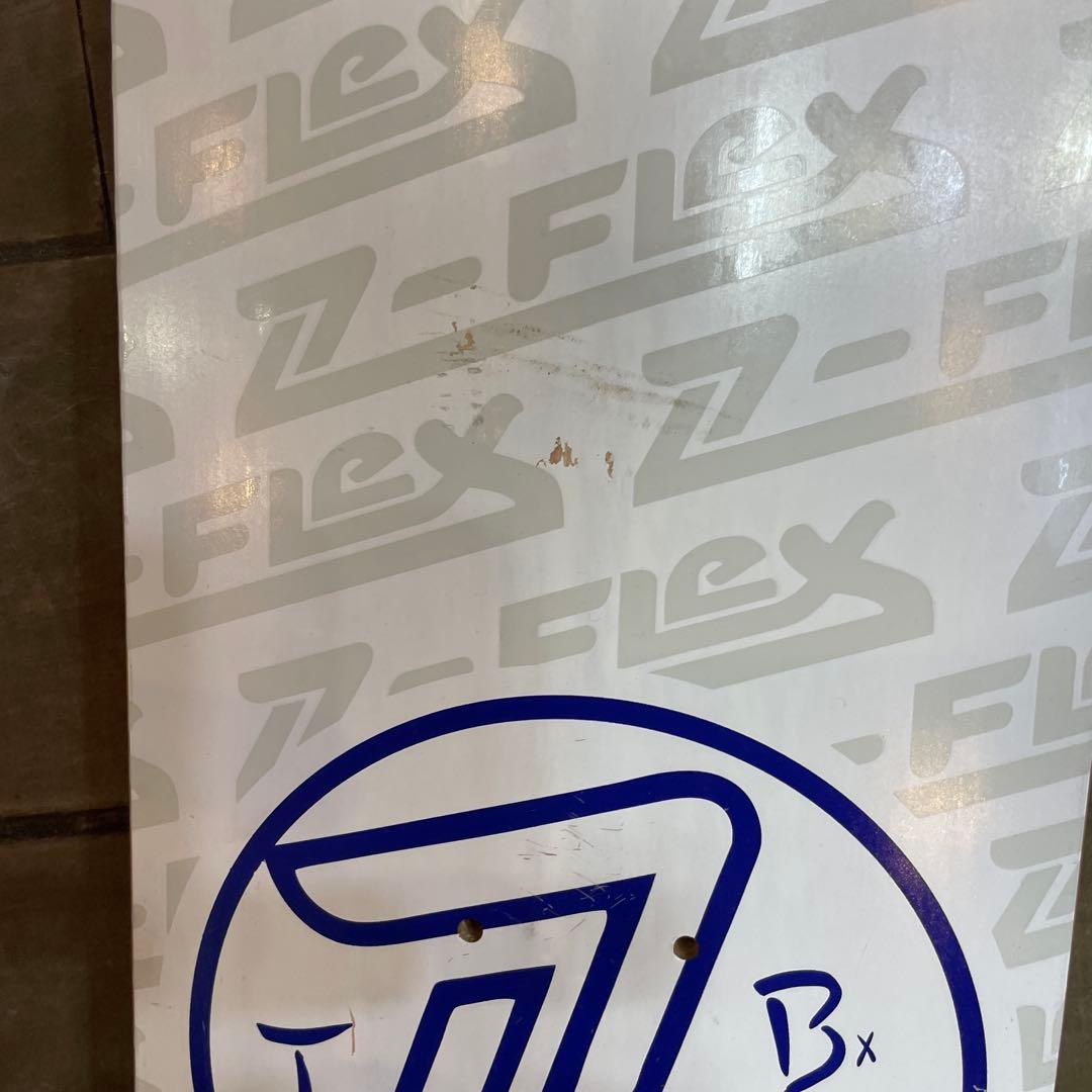 Z-Flex スケートボードデッキ ホワイト傷あり