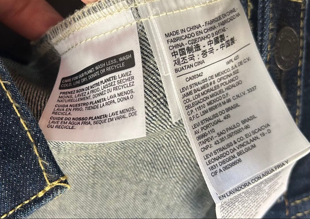 Levi's ダークデニム Mサイズ デニムジャケット