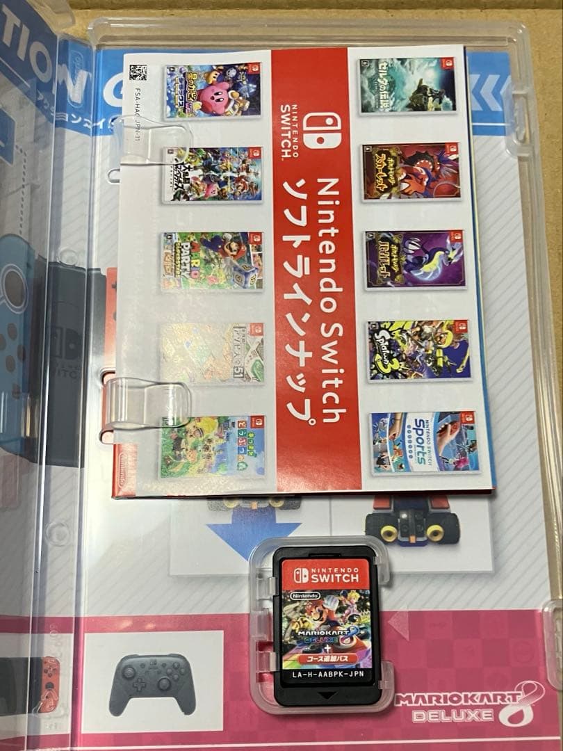 美品 ニンテンドースイッチ　マリオカート８ デラックス コース追加パス