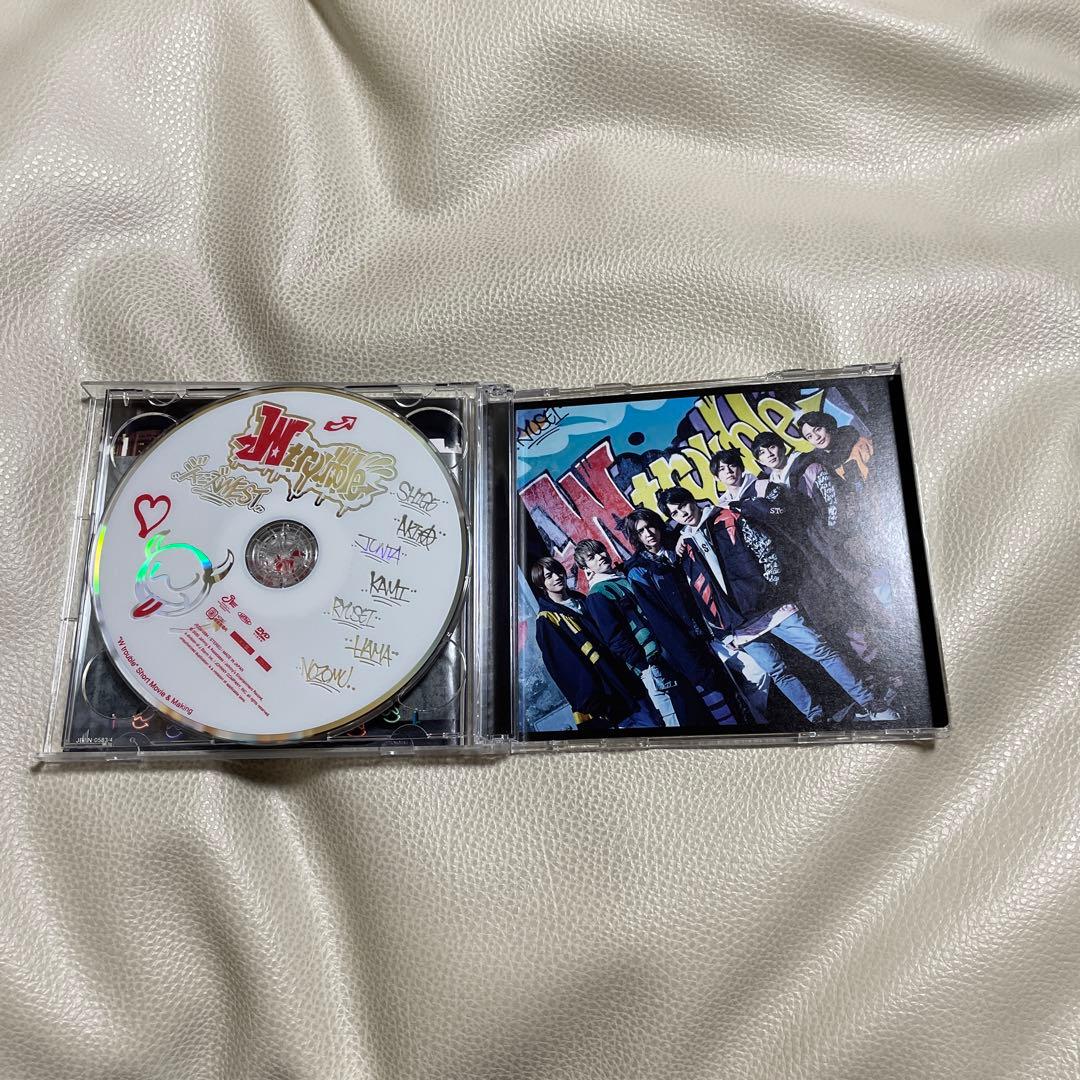 W trouble 3仕様 特典ステッカー付き