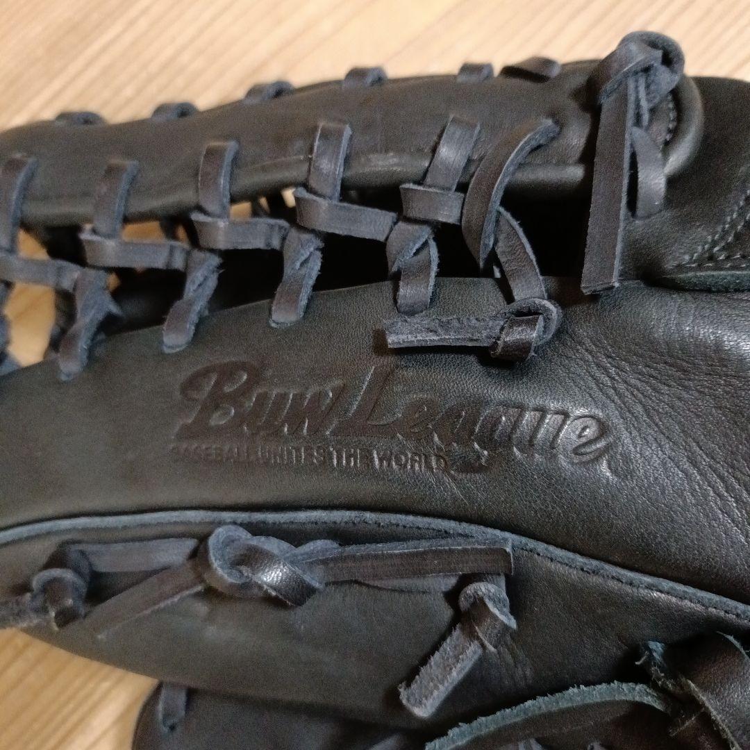 MIZUNO ProModel ブラック軟式グローブ大人左利き用 ボール付き