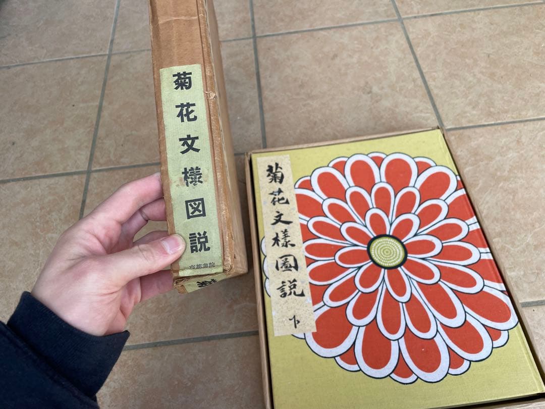 希少　絶版　菊花文様図説 京都書院　布　着物　織物　刺繍