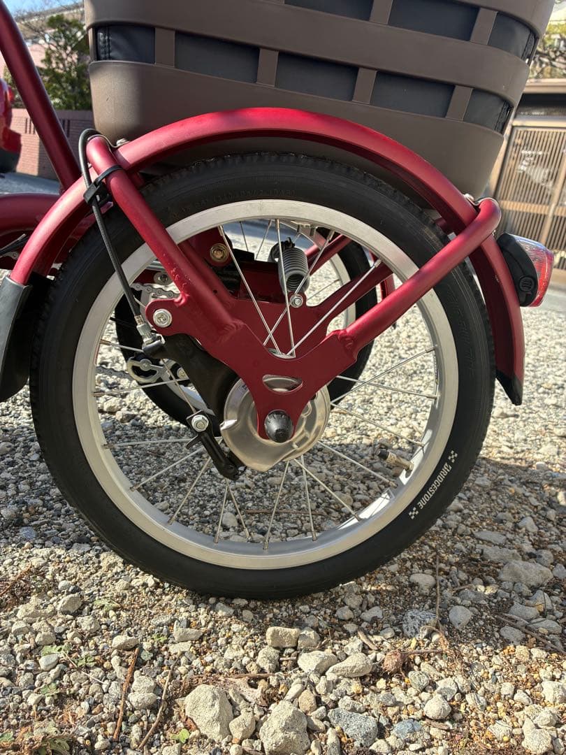 ブリヂストン RAKUTTO ラクットワゴン 電動アシスト三輪自転車
