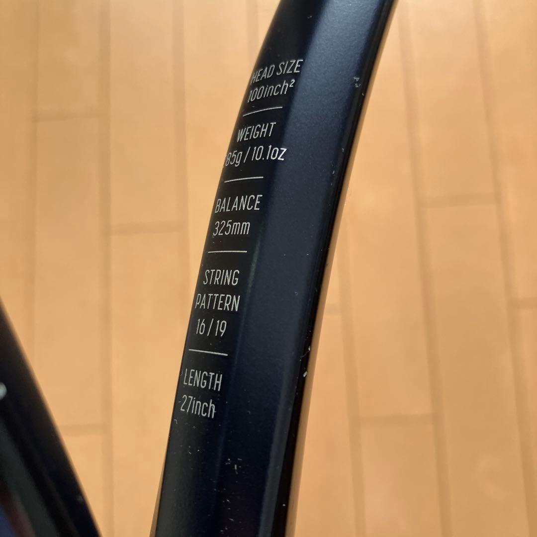 カバー付名器YONEXEZONE100L G1（ガット張り・グリップ巻き済み）