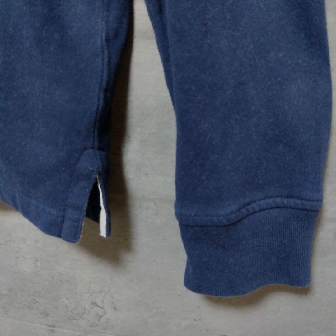 ラルフローレン ラガーシャツ 厚手 ワンポイント ポニー刺繍ロゴ 濃紺 ネイビー