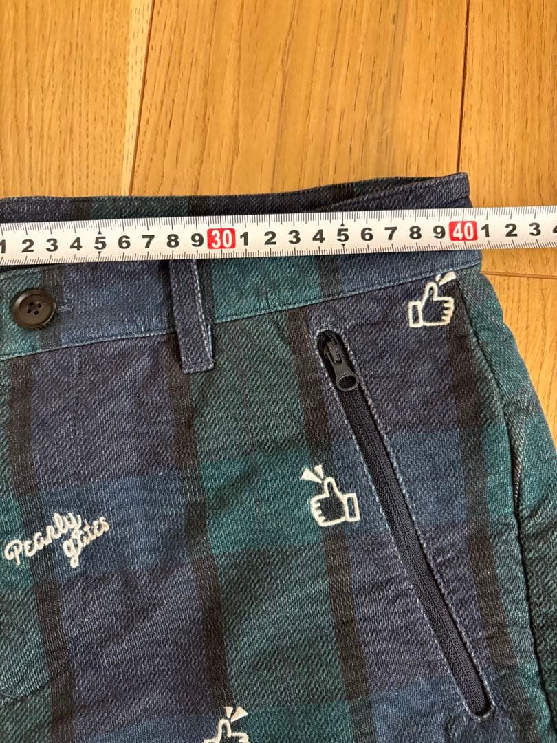 PEARLY GATES チェック柄 秋冬パンツ サイズ4