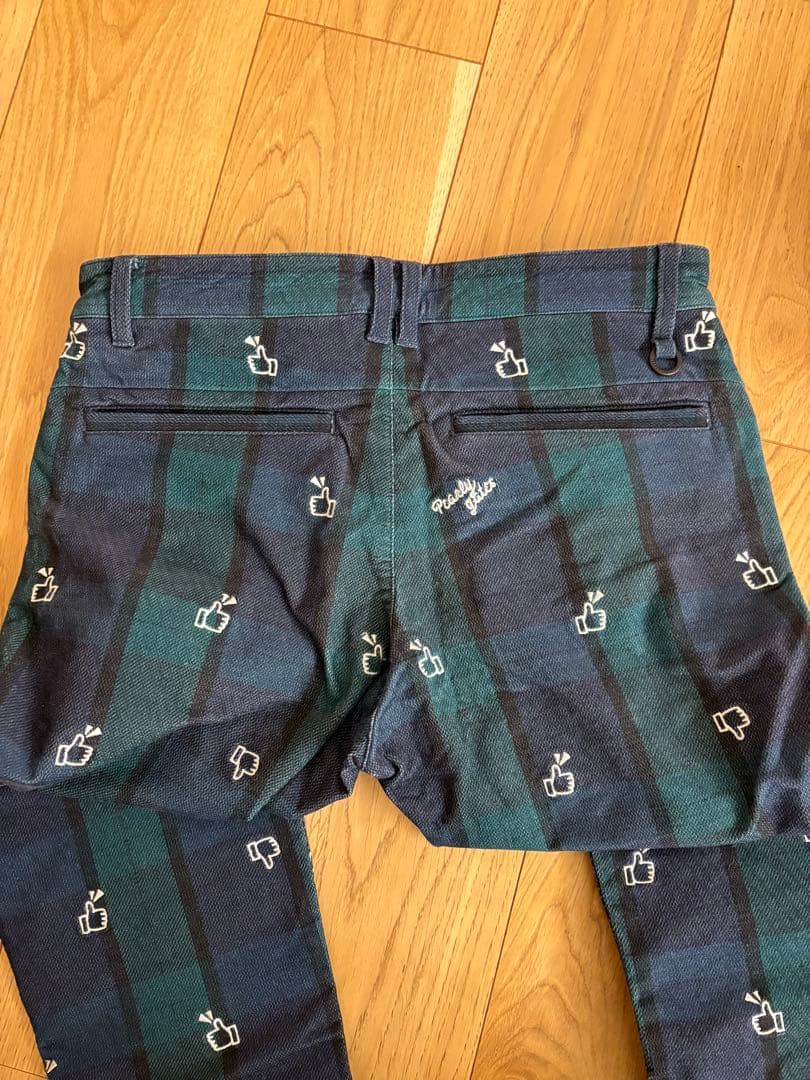 PEARLY GATES チェック柄 秋冬パンツ サイズ4