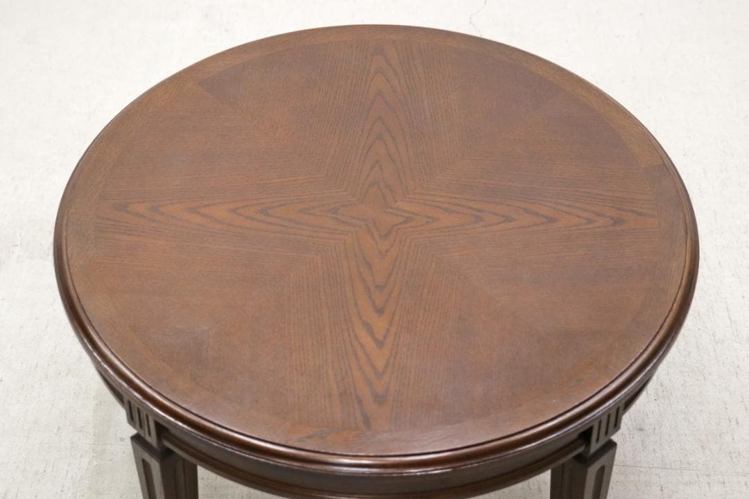 カリモク ドマーニ クイーンズライフ クラシカル ラウンド サイドテーブル