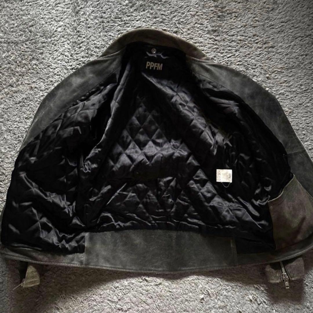 90's PPFM エイジング加工　Riders Jacket VINTAGE