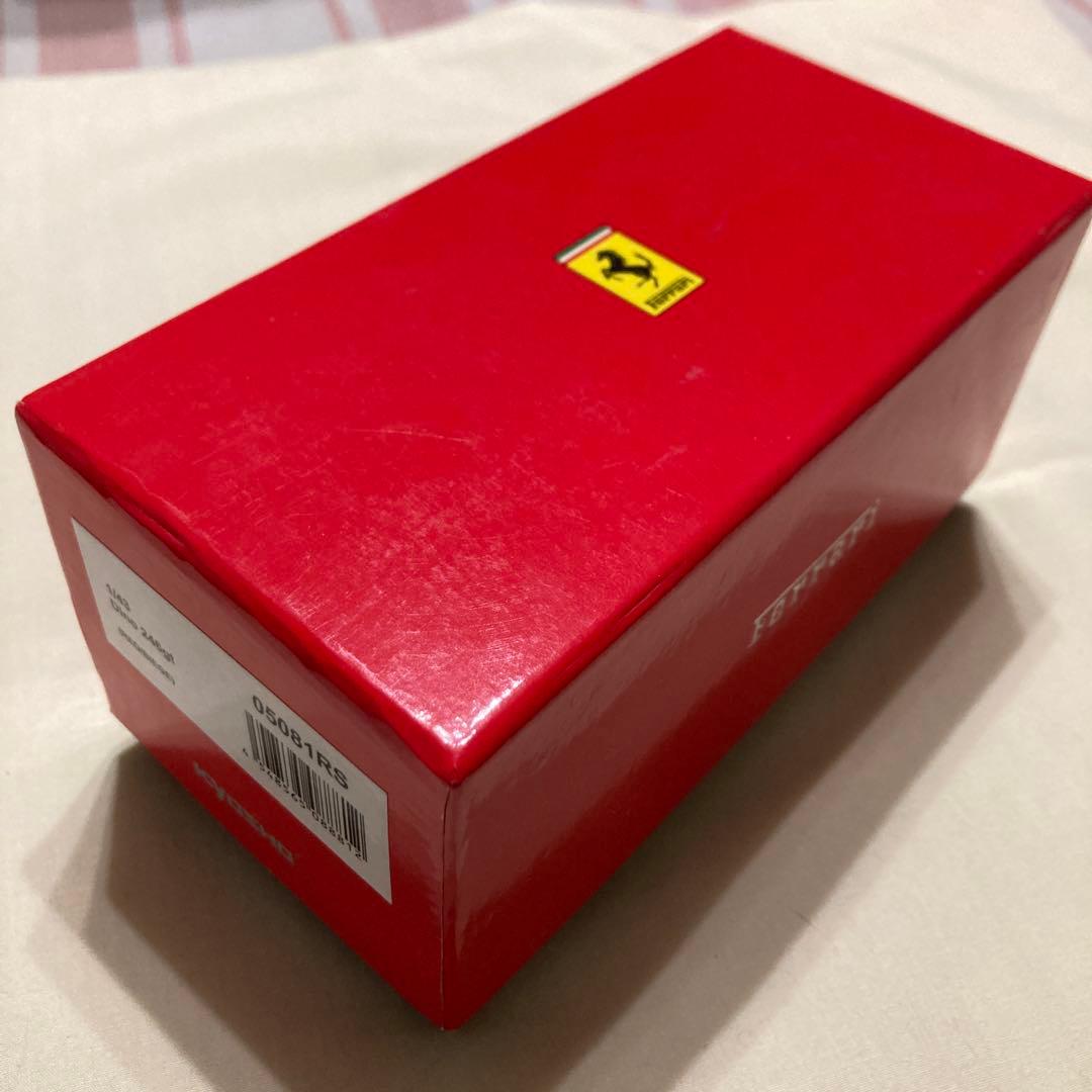 京商 1/43 フェラーリ ディーノ 246GT 赤/ベージュ内装