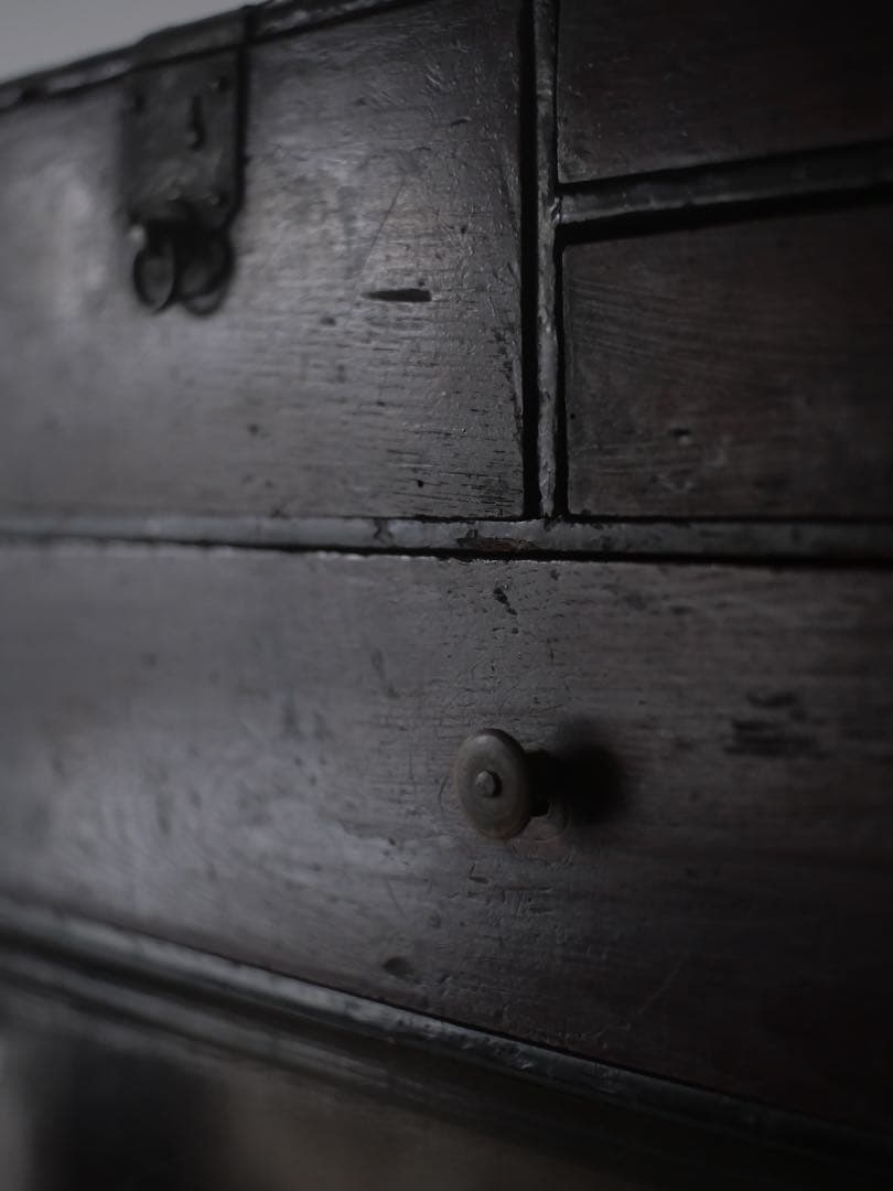 抽斗　引き出し　収納　民藝　展示台　台　古家具　古道具　アンティーク　昭和レトロ