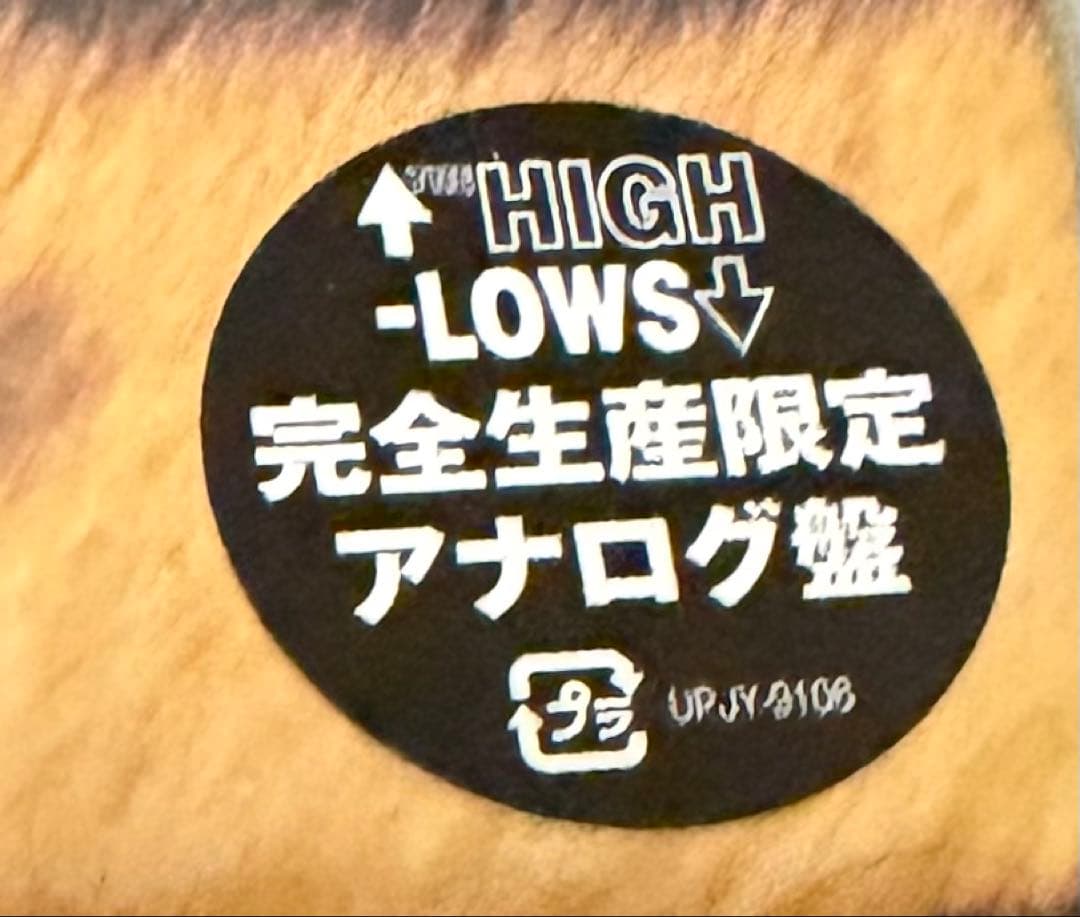 ザ・ハイロウズ/タイガーモービル　LP アナログ　再発