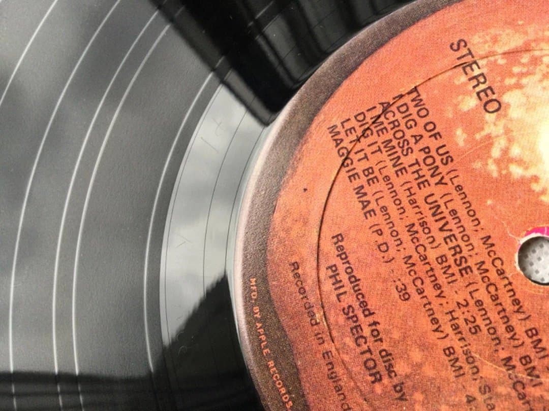 ビートルズ　LET IT BE US盤2種