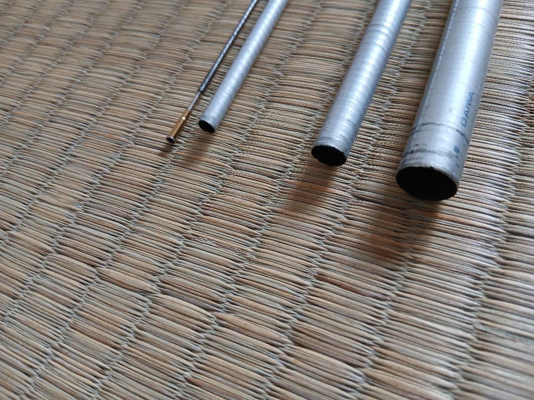 ダイワ　鮎竿　銀影　競技T　MR 中硬　ジャンク　#1〜#4　部品取り