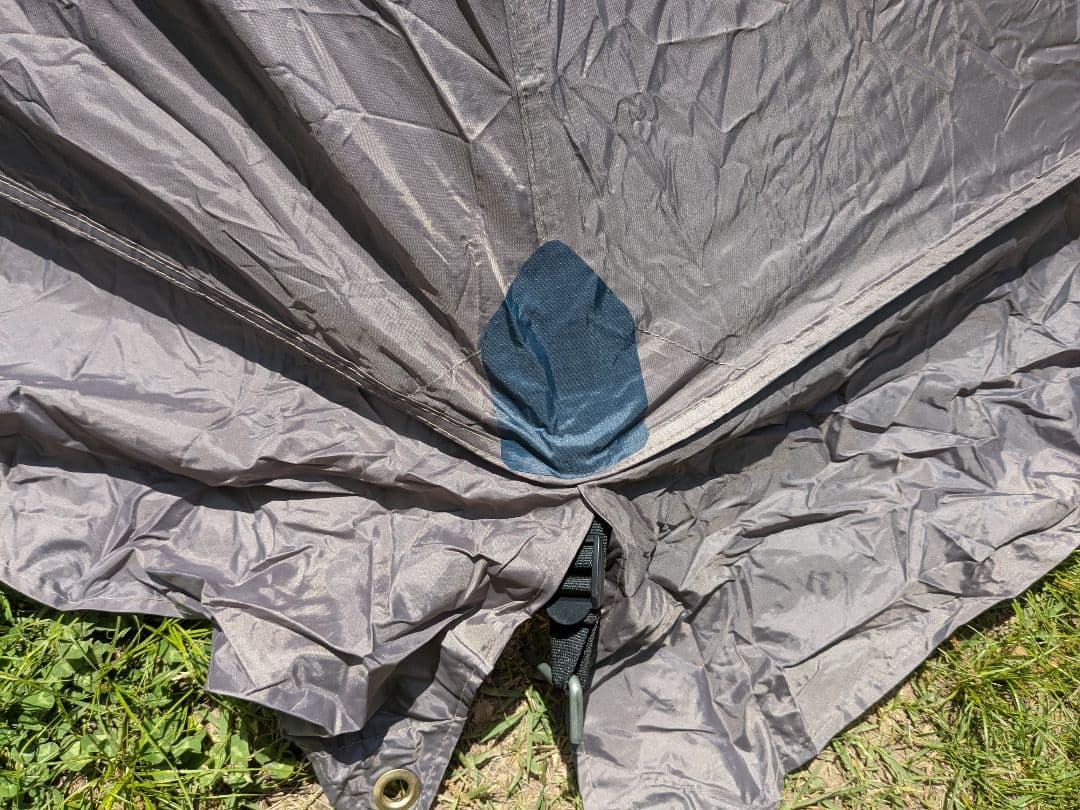 DODカマボコテント2　ナチュラム別注カラー　自作煙突穴あり