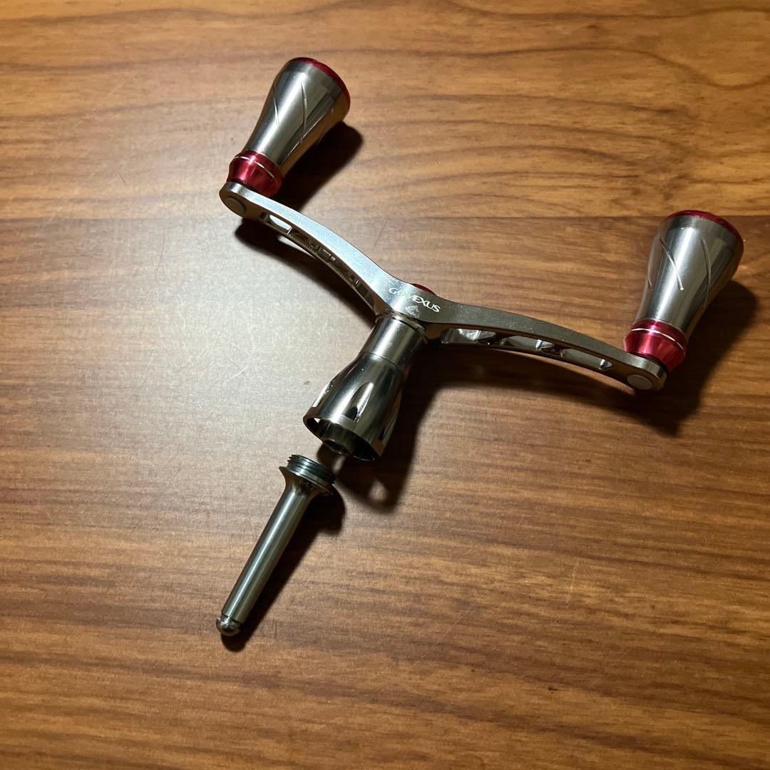 美品軽量　ダイワ用　ゴメクサス　ダブルハンドル　ジュラルミン　MTCW スタンド