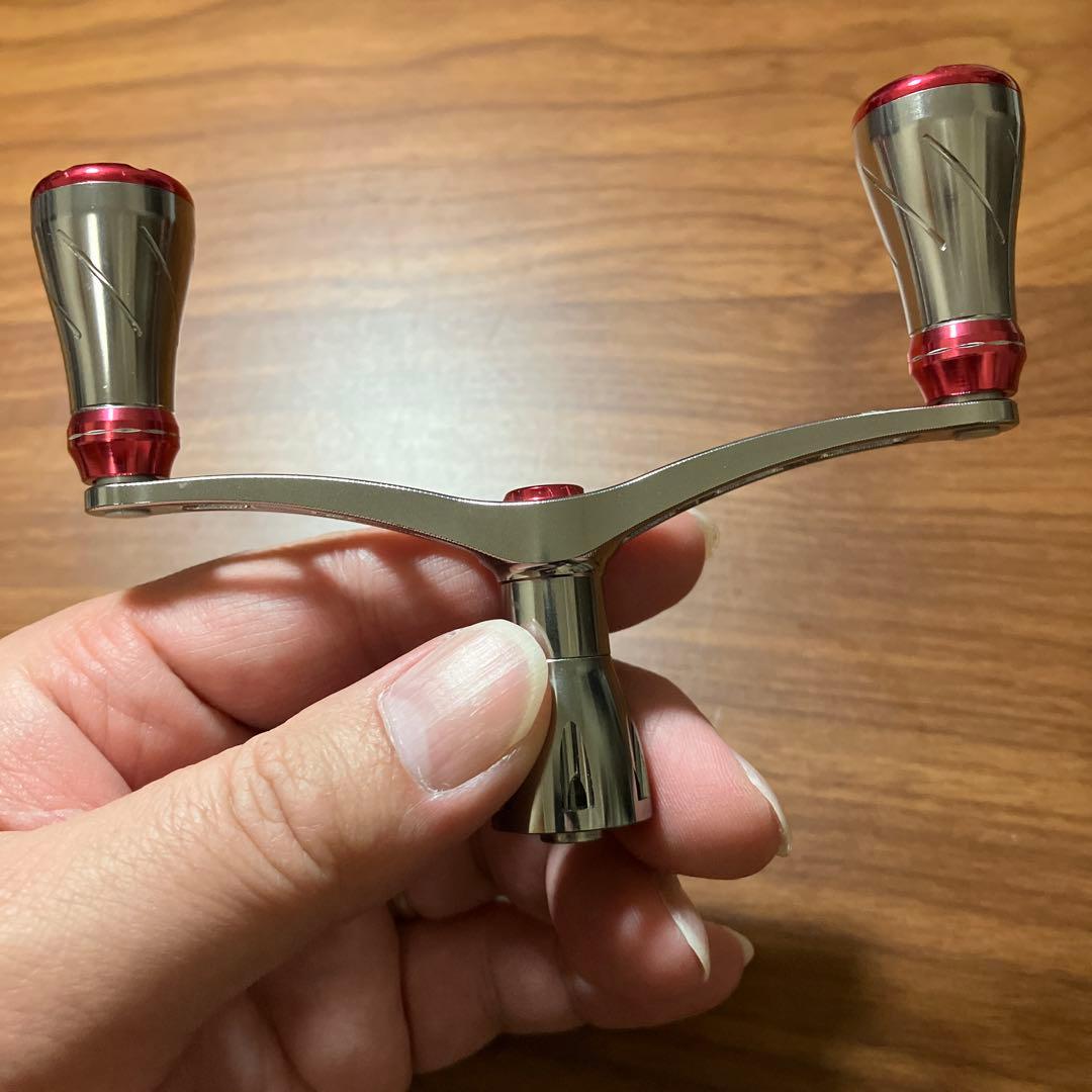 美品軽量　ダイワ用　ゴメクサス　ダブルハンドル　ジュラルミン　MTCW スタンド