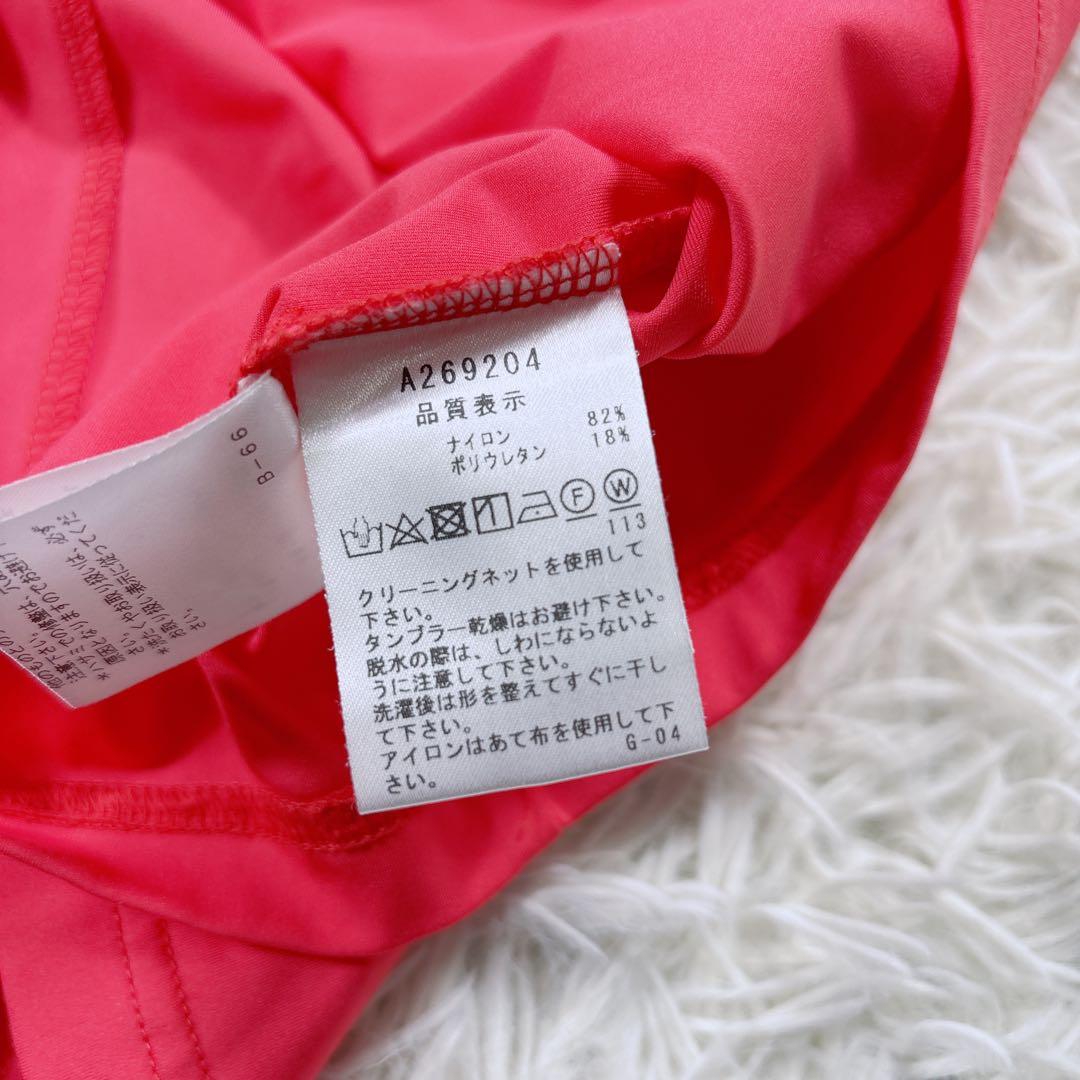 【メンズ50⭐️美品】アルチビオゴルフ　モックネックシャツ　長袖　インナー　ピンク