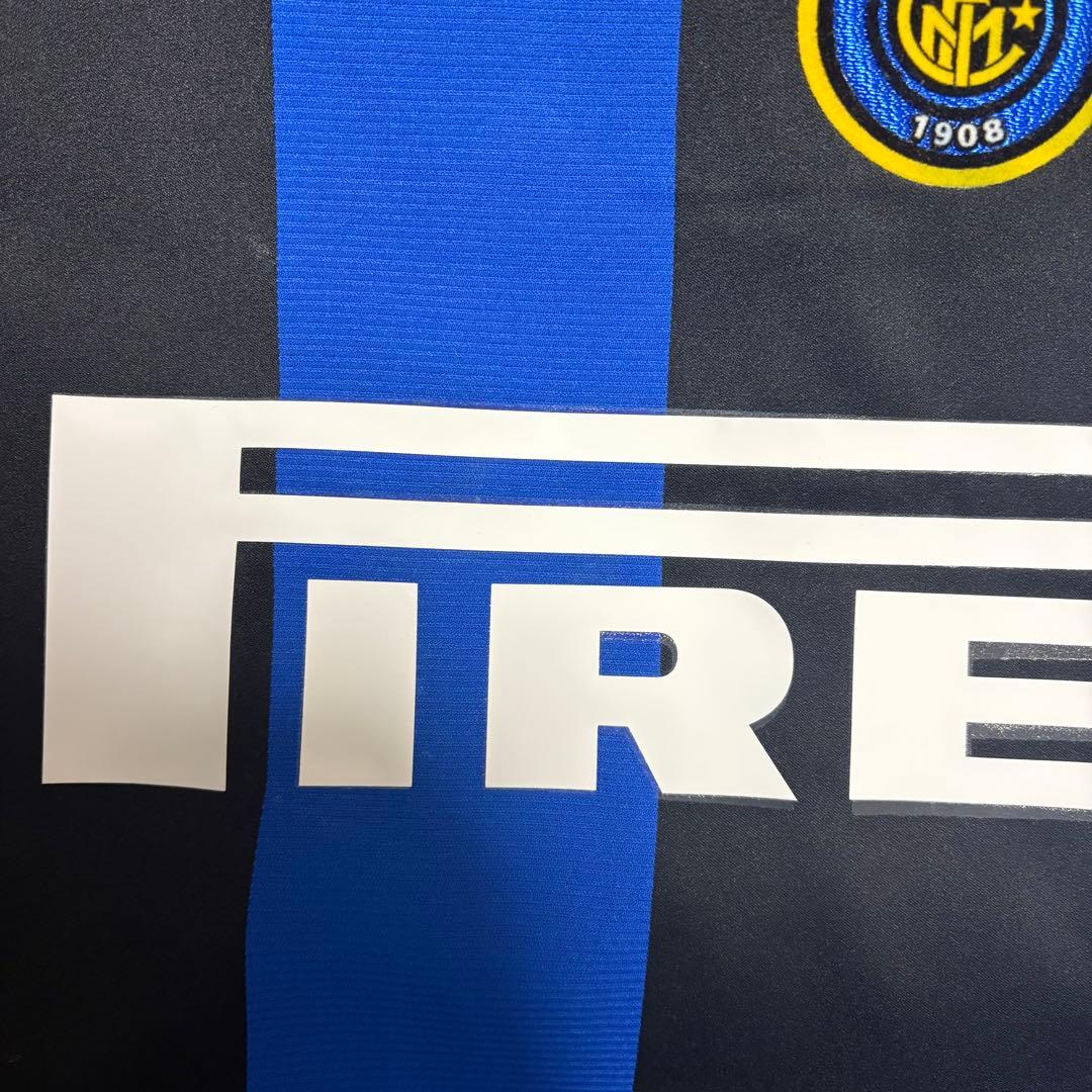 正規品インテルミラノ　04/05ホーム　No.10アドリアーノ　Lサイズタグ付き