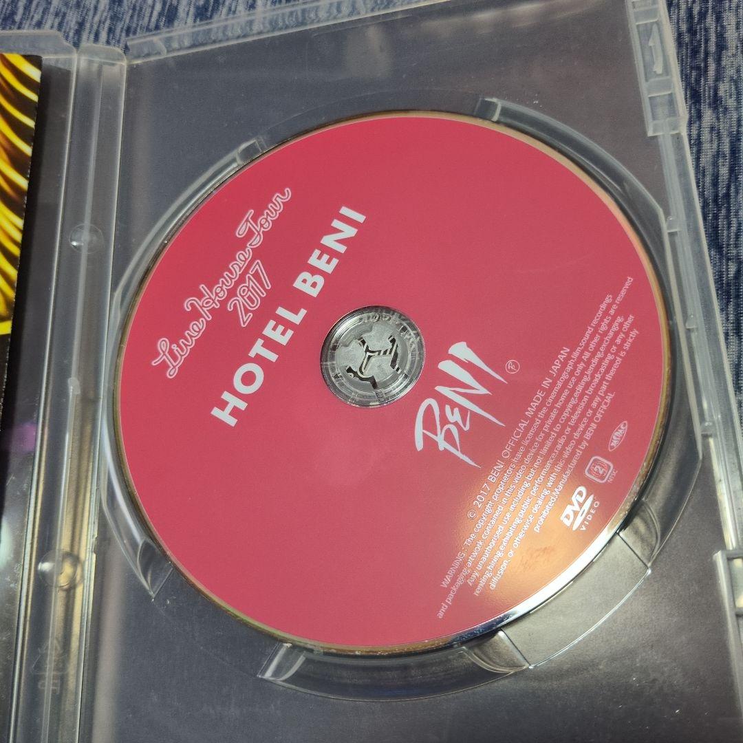 【美品】DVD BENI Live House Tour 2017 HOTEL