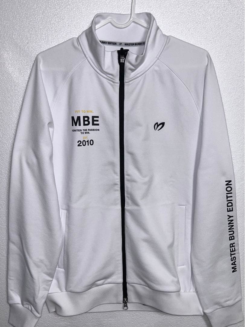 マスターバニー 新品・未使用 ホワイト ジップアップ トレーナー セットアップ