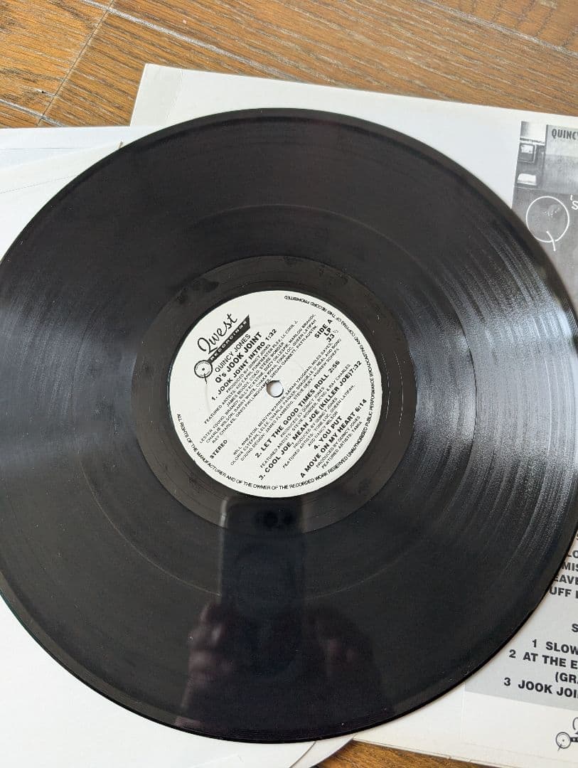 Q's Jook Joint - Quincy Jones　プロモ盤